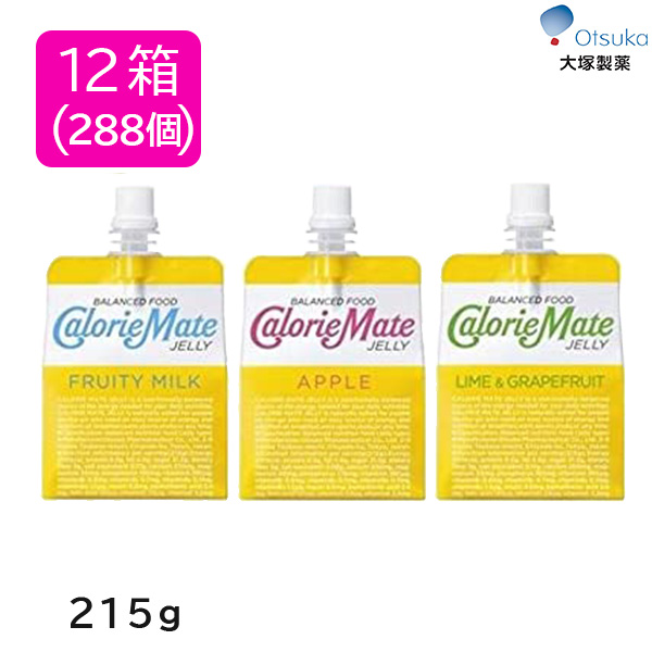 大塚製薬 カロリーメイトゼリー 215g 12箱（288個入）【日本大学ラグビー部OB会専用商品 送料込】【NS】